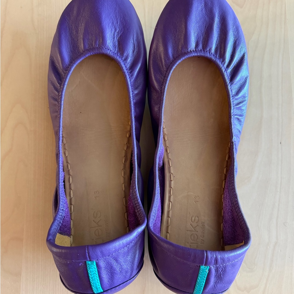 EUC Purple Tieks - Size 13